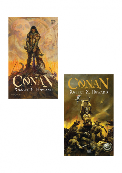 Conan 2 Kitap Takım - kitap Robert E. Howard