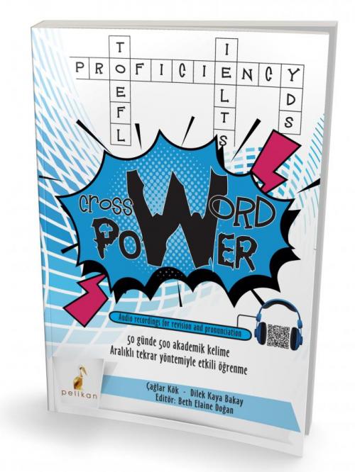 Crossword Power 50 Günde 500 Akademik Kelime - kitap Çağlar Kök