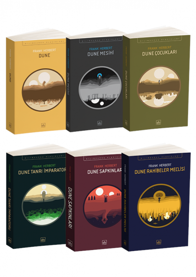 Dune Seti (6 Kitap Takım) - kitap Frank Herbert