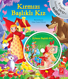 DVD'li Kitaplar: Kırmızı Başlıklı Kız - kitap Kolektif