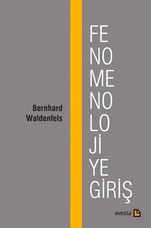 FENOMENOLOJİYE GİRİŞ - kitap Bernhard Waldenfels