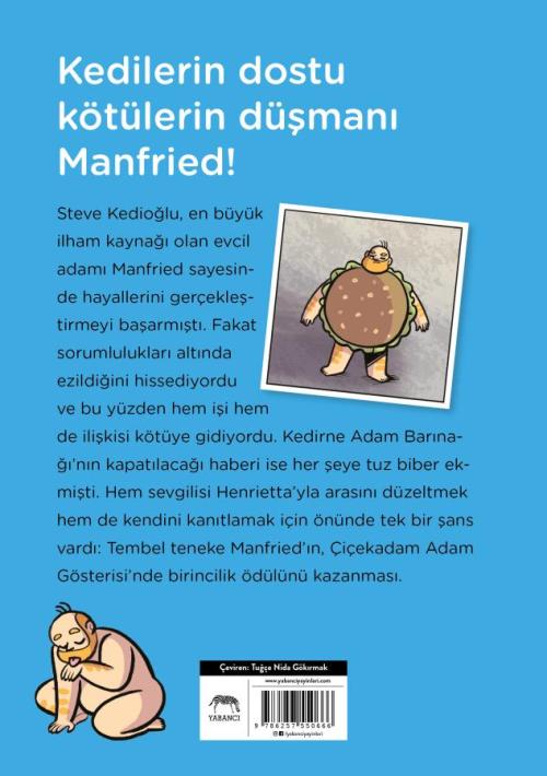 Günün Kahramanı Manfried - kitap Caitlin Major