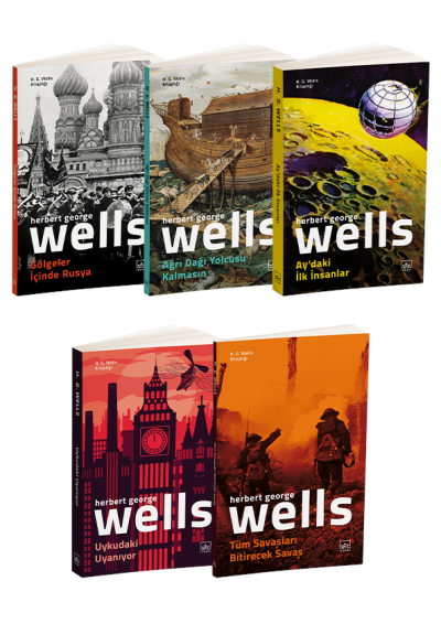 H. G. Wells 5 Kitap Takım