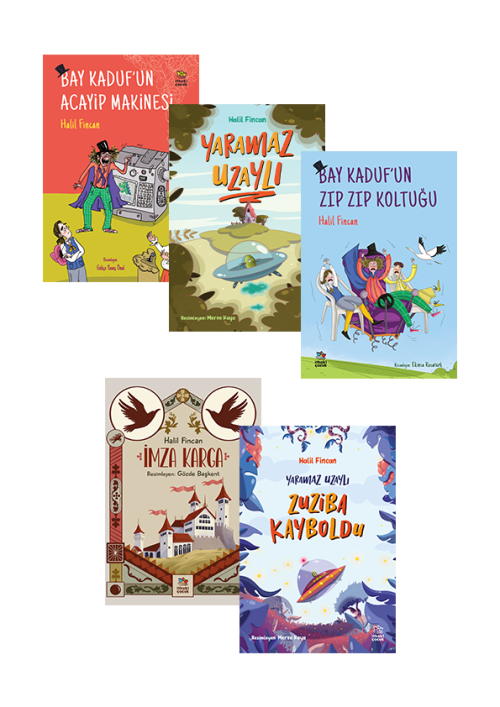 Halil Fincan 5 Kitap Takım - kitap Halil Fincan