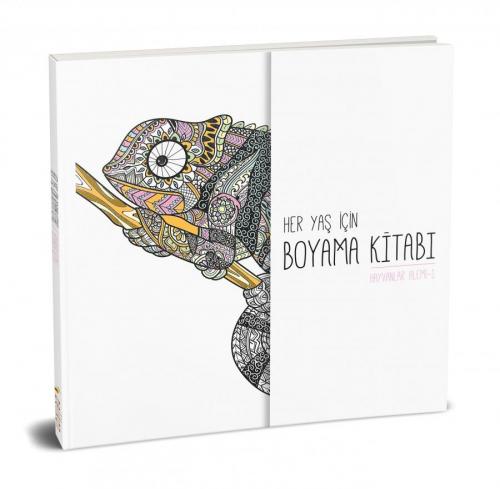 Her Yaş için Çek Kopart Boyama Kitabı - Hayvanlar Alemi 1 - kitap Komi