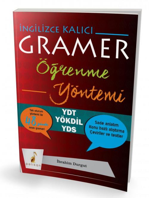 İngilizce Kalıcı Gramer Öğrenme Yöntemi - kitap İbrahim Durgut