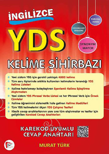 İngilizce YDS Kelime Sihirbazı - kitap Murat Türk
