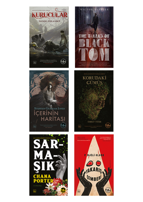 İthaki Kapsül Novella Kitaplığı(Ciltli-6 Kitap Takım) - kitap Kolektif