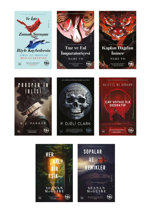 İthaki Kapsül Novella Kitaplığı (Karton Kapak- 8 Kitap Takım) - kitap 