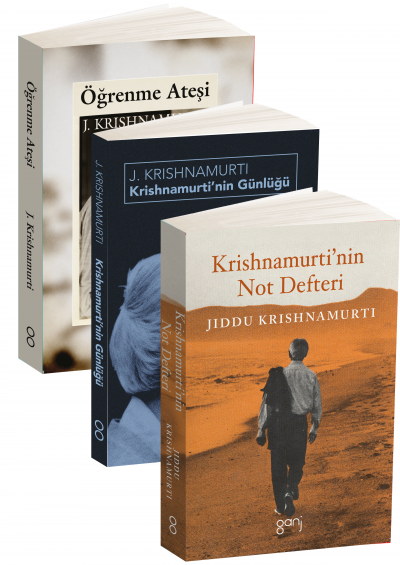 Jiddu Krishnamurti 3 Kitap Takım - kitap Jiddu Krishnamurti