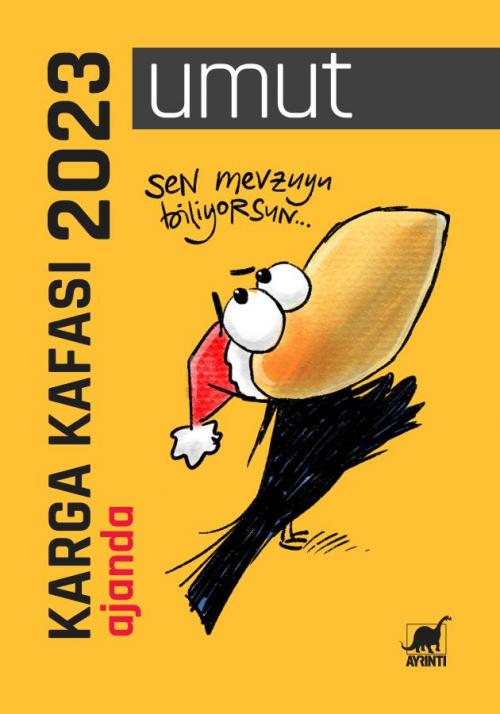 Karga Kafası Ajanda 2023 - kitap
