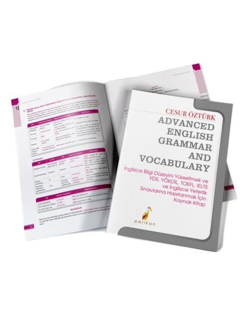 KELEPİR Advanced English Grammar Vocabulary - kitap Cesur Öztürk