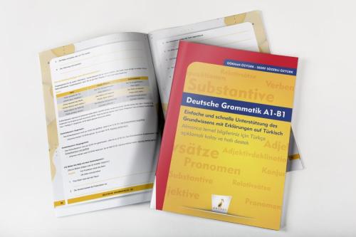 KELEPİR Deutsche Grammatik A1-B1 - kitap Gökhan Öztürk