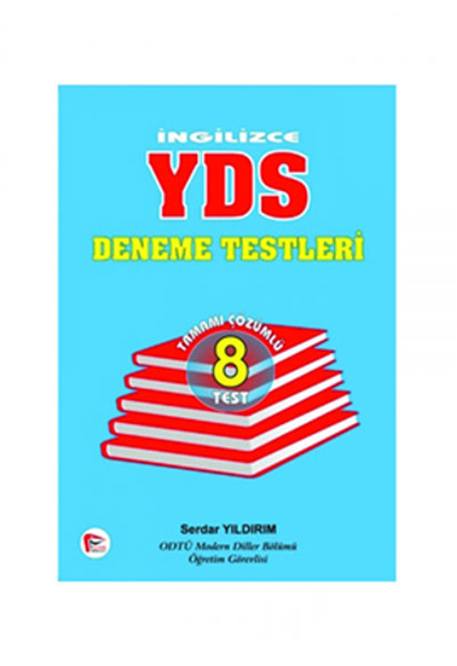 Pelikan İngilizce YDS Deneme Sınavları Tamamı Çözümlü 8 Sınav - Serdar