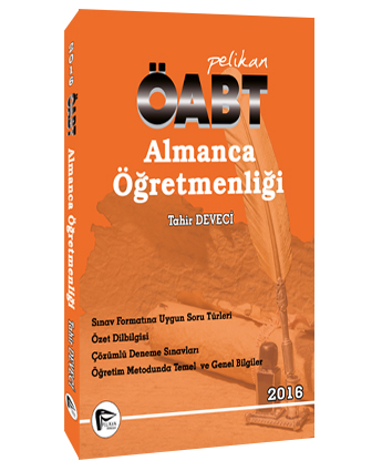 KELEPİR Pelikan Yayınları ÖABT Almanca Öğretmenliği 2016 - kitap Tahir