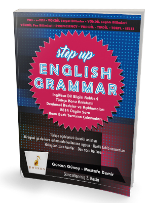 KELEPİR Step Up English Grammar - kitap Gürcan Günay