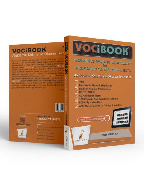 KELEPİR VOCIBOOK Akademik Kelime Ve Okuma Teknikleri - kitap Okan Önal