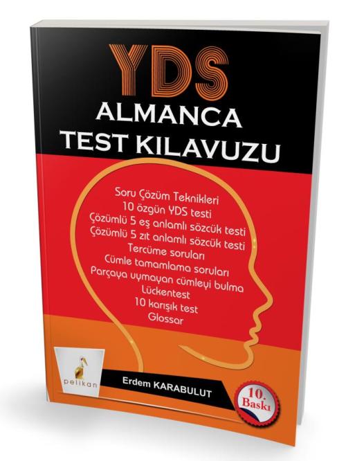 KELEPİR YDS Almanca Test Kılavuzu - kitap Erdem Karabulut