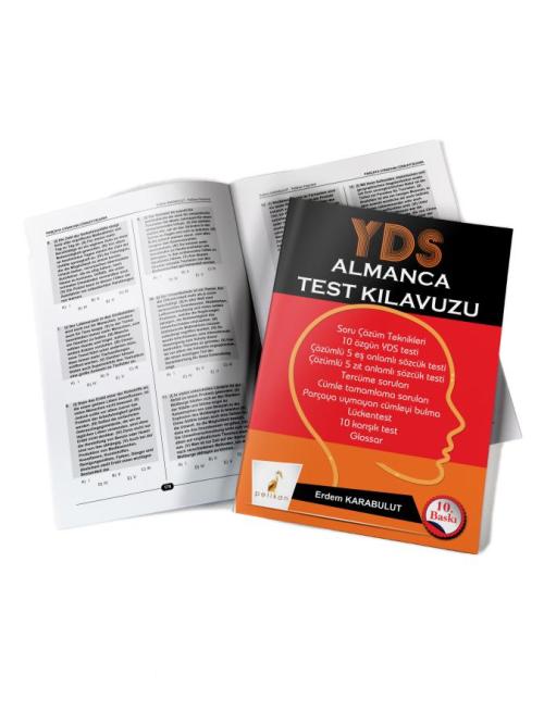 KELEPİR YDS Almanca Test Kılavuzu - kitap Erdem Karabulut