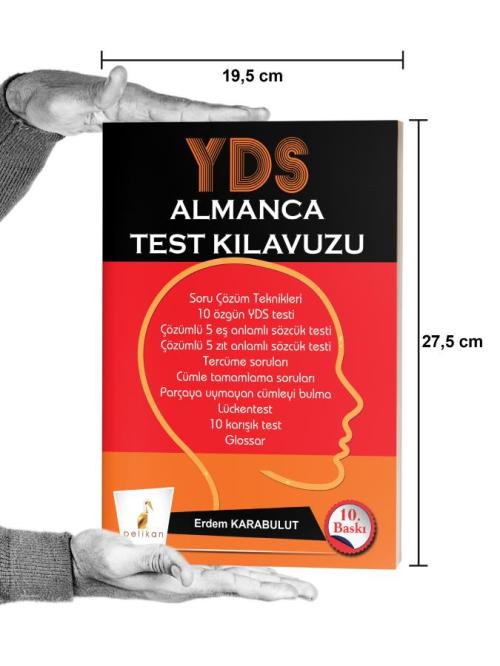 KELEPİR YDS Almanca Test Kılavuzu - kitap Erdem Karabulut