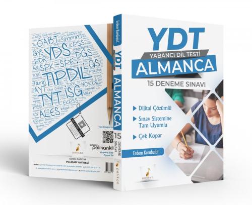 KELEPİR YDT Almanca Dijital Çözümlü 15 Deneme Sınavı Çek Kopar - kitap