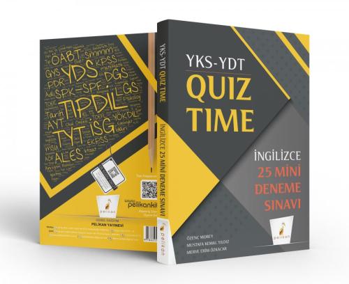 KELEPİR YKS YDT İngilizce Quiz Time 25 Mini Deneme - kitap Özenç Morey