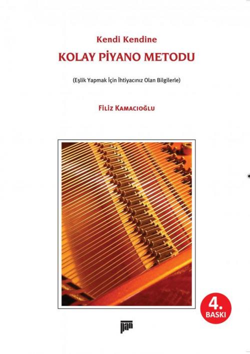 Kendi Kendine Kolay Piyano Metodu - kitap Filiz Kamacıoğlu