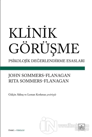 Klinik Görüşme - kitap John Sommers Flanagan