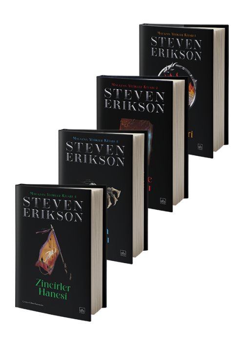 Malazan Yitikler Kitabı Serisi 4 Kitap Takım (Ciltli) - kitap Steven E