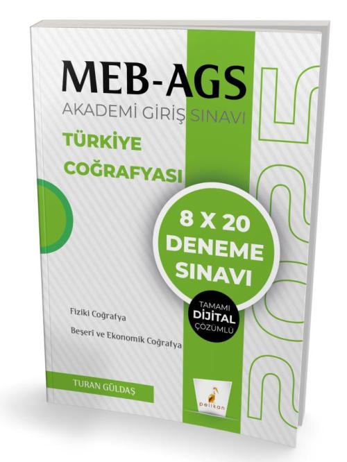 MEB - AGS Hazırlık Türkiye Coğrafyası 8x20 Tamamı Dijital Çözümlü Dene