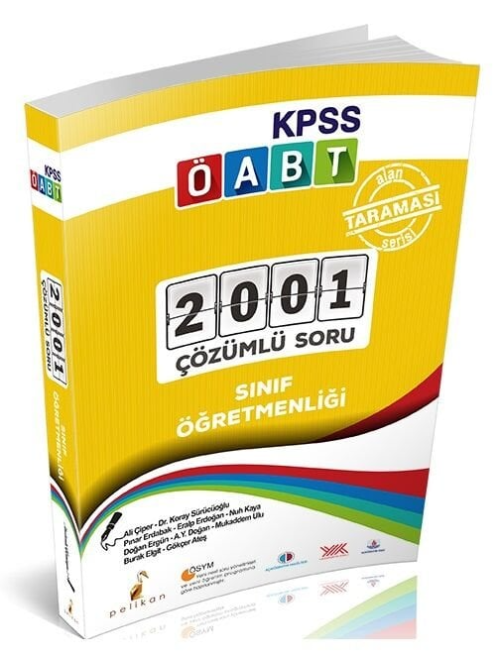 MEB AGS ÖABT Sınıf Öğretmenliği Alan Taraması Serisi 2001 Çözümlü Soru