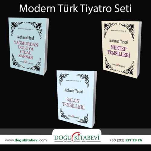 Modern Türk Tiyatro Seti - kitap