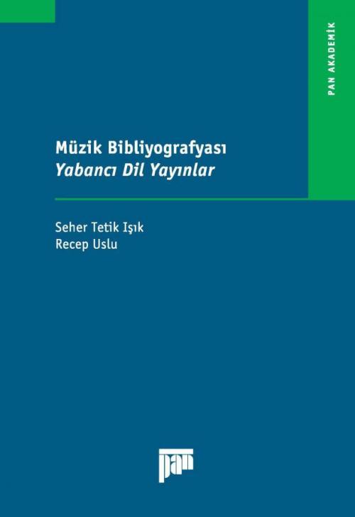 Müzik Bibliyografyası Yabancı Dil Yayınlar
