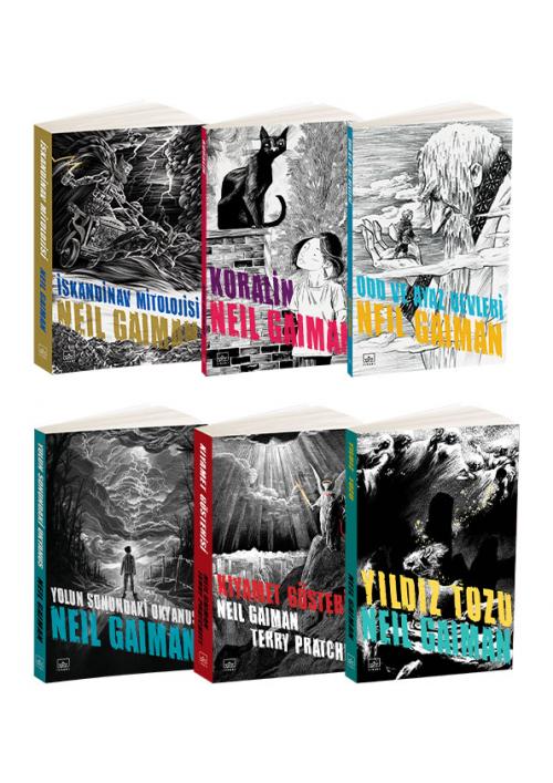 Neil Gaiman 6 Kitap Takım - kitap Neil Gaiman
