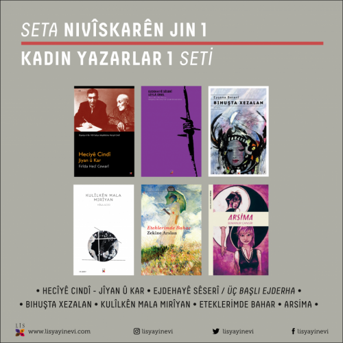 NIVISKARÊN JIN 1-KADIN YAZARLAR 1 - kitap