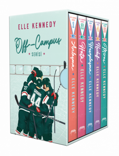 Off-Campus Serisi Kutu Set - kitap Elle Kennedy