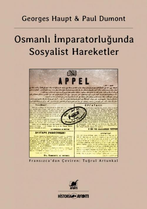 Osmanlı İmparatorluğu'nda Sosyalist Hareketler - kitap Paul Dumont