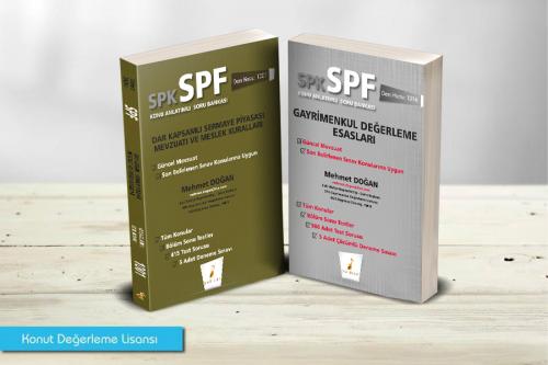 Pelikan SPK - SPF Konut Değerleme Lisansı (2 Kitap) - kitap Mehmet Doğ