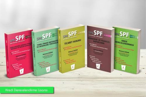 Pelikan SPK - SPF Kredi Derecelendirme Lisansı (5 Kitap) - kitap Mehme