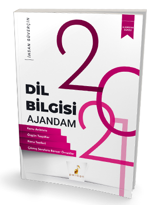 Pelikan Yayınları 2021 TYT Dil Bilgisi Ajandam - kitap İhsan Güverçin