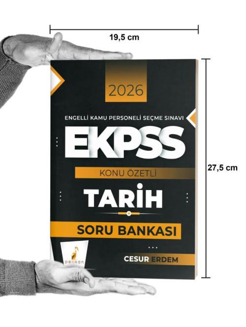 Pelikan Yayınları 2026 EKPSS Tarih Konu Özetli Soru Bankası - kitap Ce