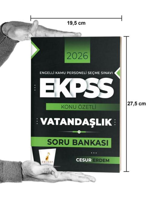Pelikan Yayınları 2026 EKPSS Vatandaşlık Konu Özetli Soru Bankası - ki