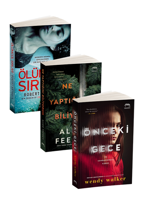 Polisiye Roman Seçkisi ( 3 Kitap Takım) - kitap Kolektif