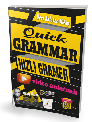 Quick Grammar Hızlı Gramer Video Anlatımlı Ders Anlatan Kitap - kitap 