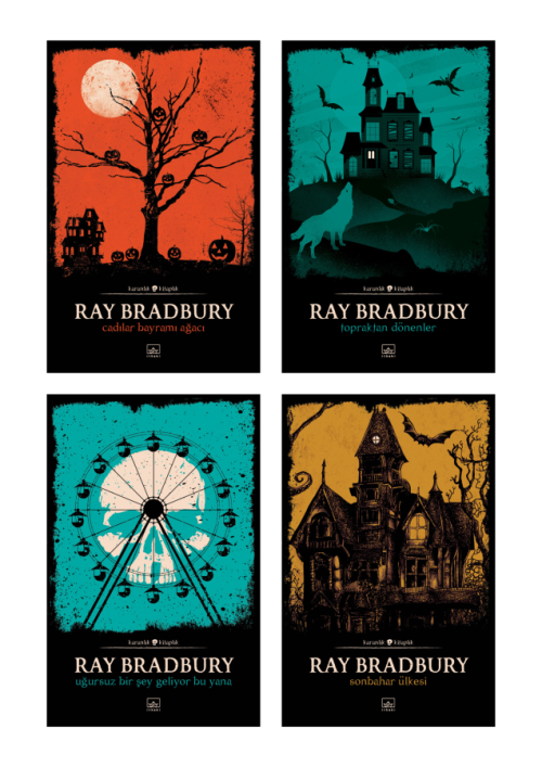 Ray Bradbury 4 Kitap Takım - kitap Ray Bradbury