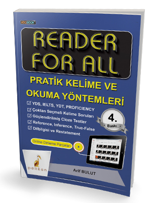 Reader For All Pratik Kelime ve Okuma Yöntemleri - kitap Arif Bulut