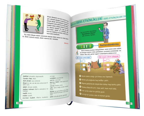 Risale-i Nur Eğitim Seti- 5 Cilt- 8348 - kitap Kolektif