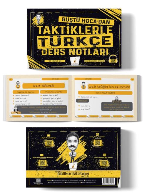 Rüştü Hoca'dan Taktiklerle Türkçe Ders Notları - kitap Rüştü Bayındır