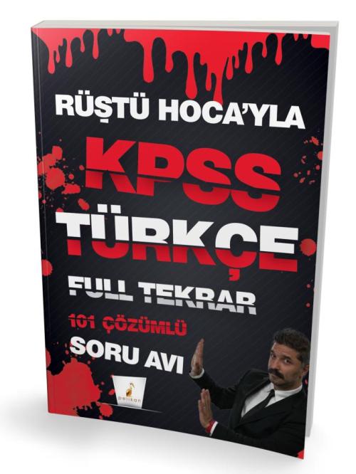 Rüştü Hoca'yla KPSS Türkçe Soru Avı 101 Çözümlü Soru - kitap Rüştü Bay