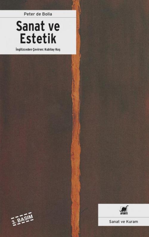 Sanat ve Estetik - kitap Peter de Bolla